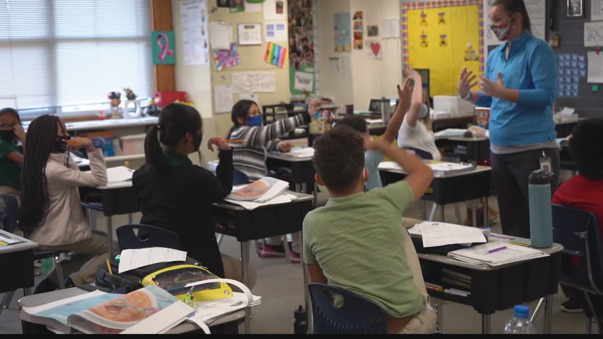 If teachers don't meet the vaccine age requirement here in Indiana, they could still be able to get a shot through a federal program.