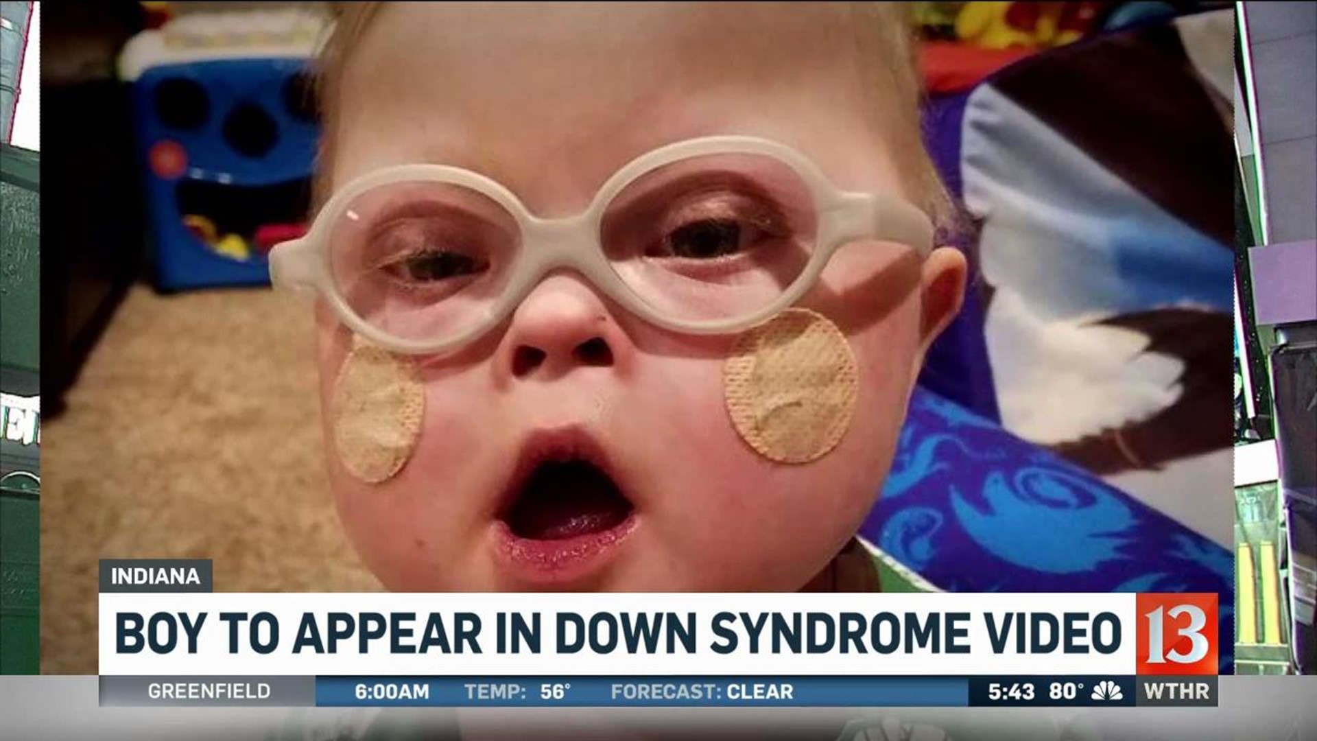 Boy stars in Down syndrome video