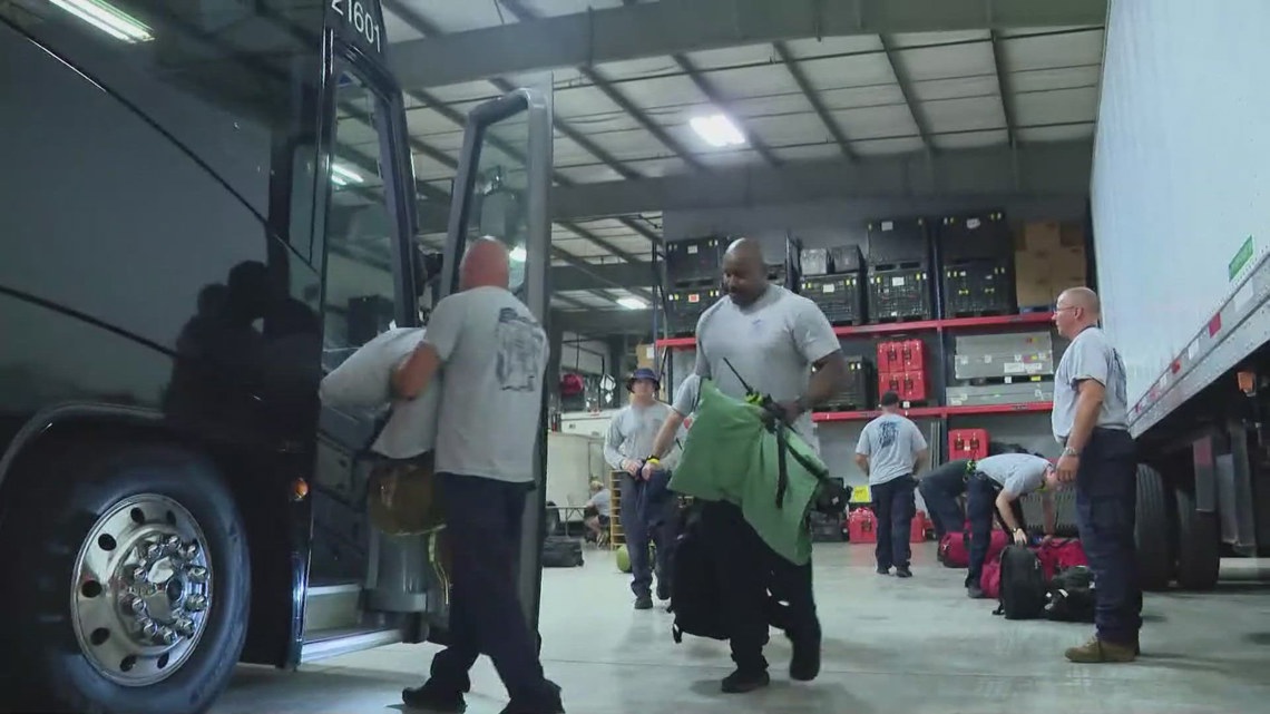 Indiana Task Force 1 headed for Texas to help in search and rescue effort