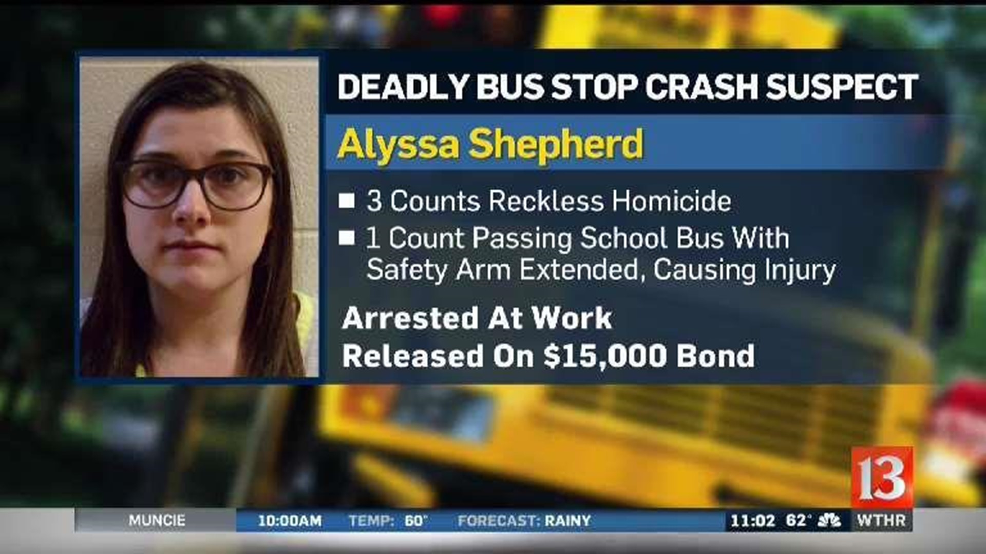 Deadly bus stop crash suspect released