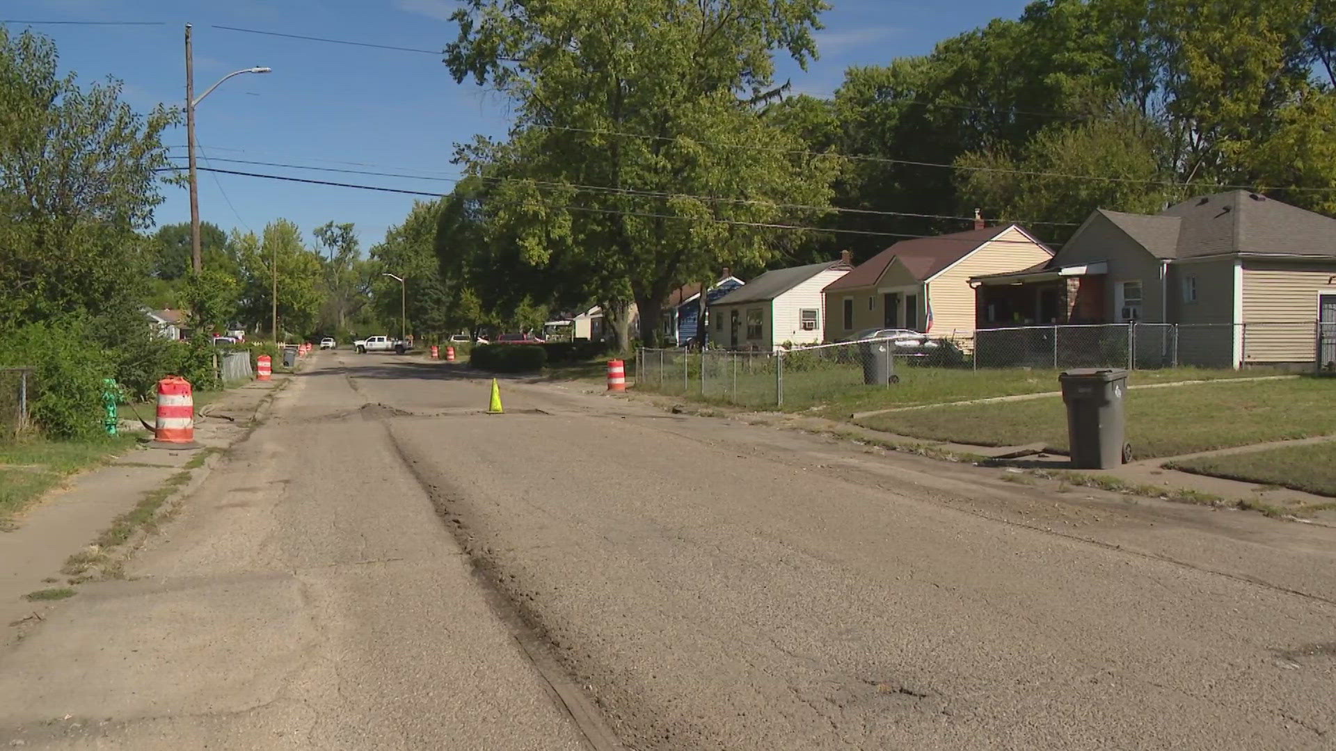 13News reporter Matthew Fultz takes a look at the streets that are getting updates.