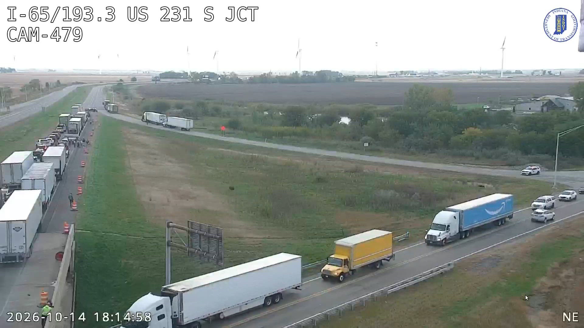 New closures, traffic shift coming to I-65 near downtown Indianapolis ...