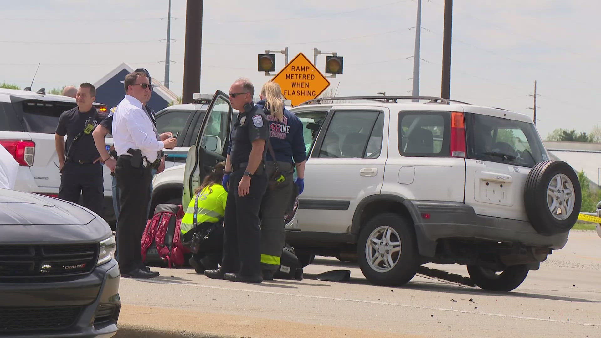 Police say they have a person of interest in the investigation.