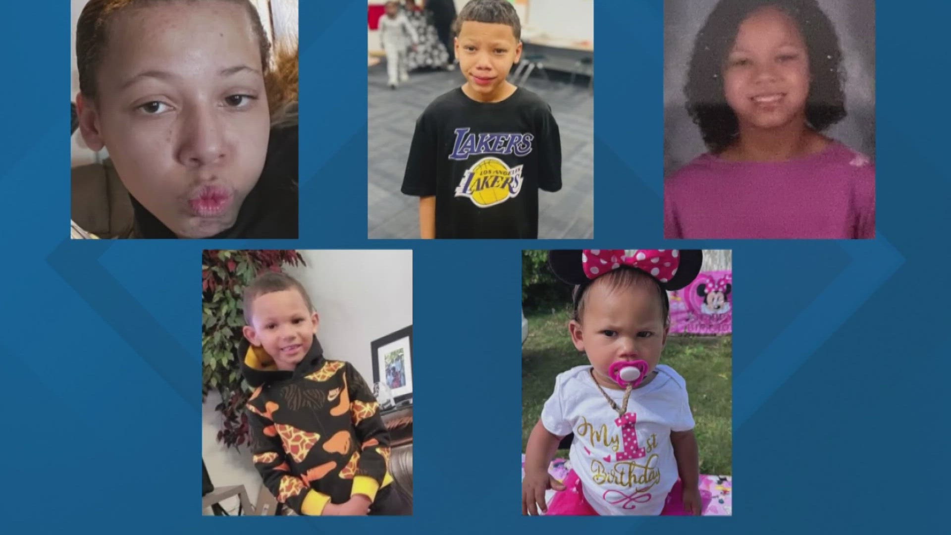 A memorial service was held today in South Bend for the six children who died in a house fire last month. The children ranged in ages from 17 months to 11-years-old.