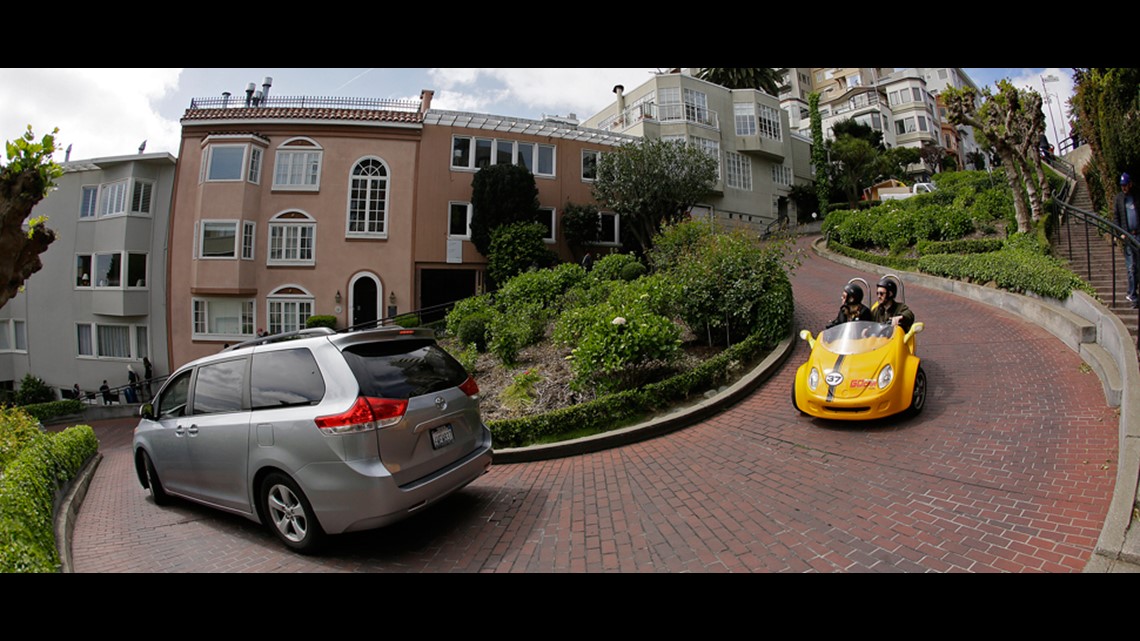 San Francisco eyes charge to drive its famed Lombard Street