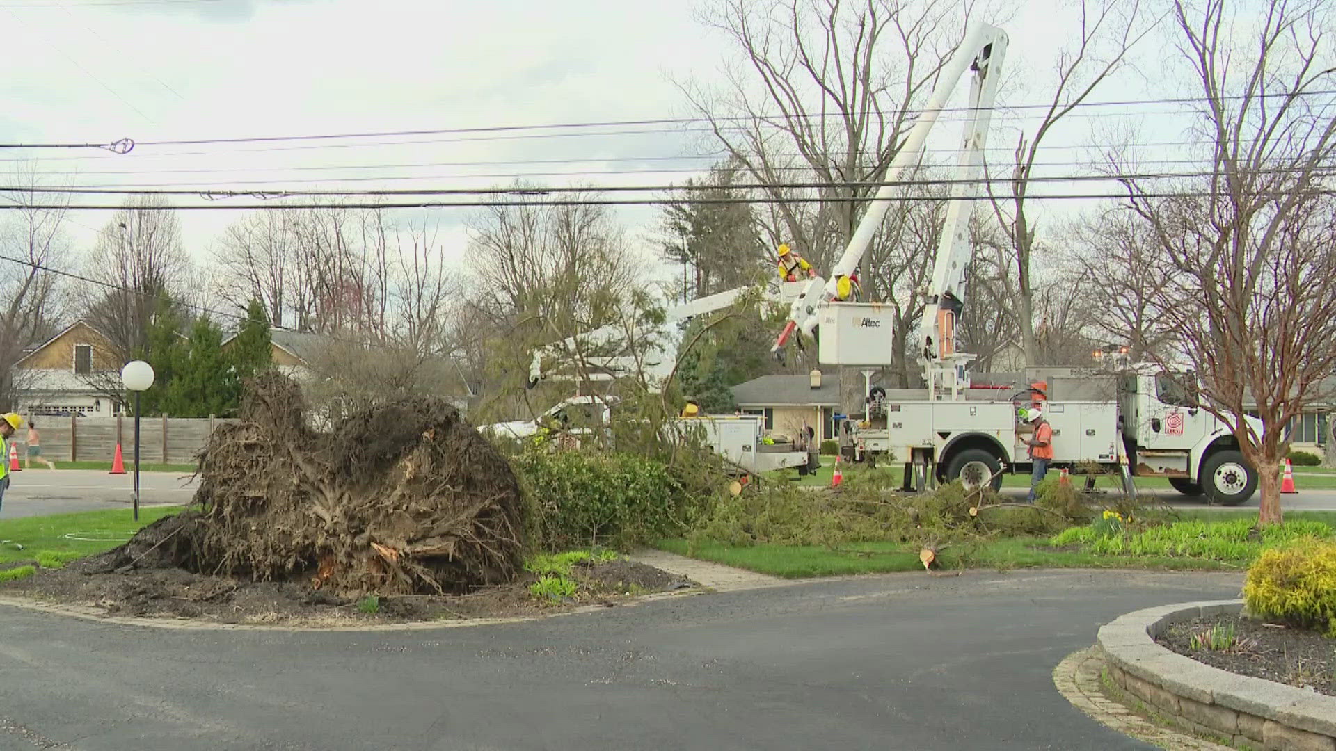 Some Hoosiers remain without power after severe storms leave trail of ...