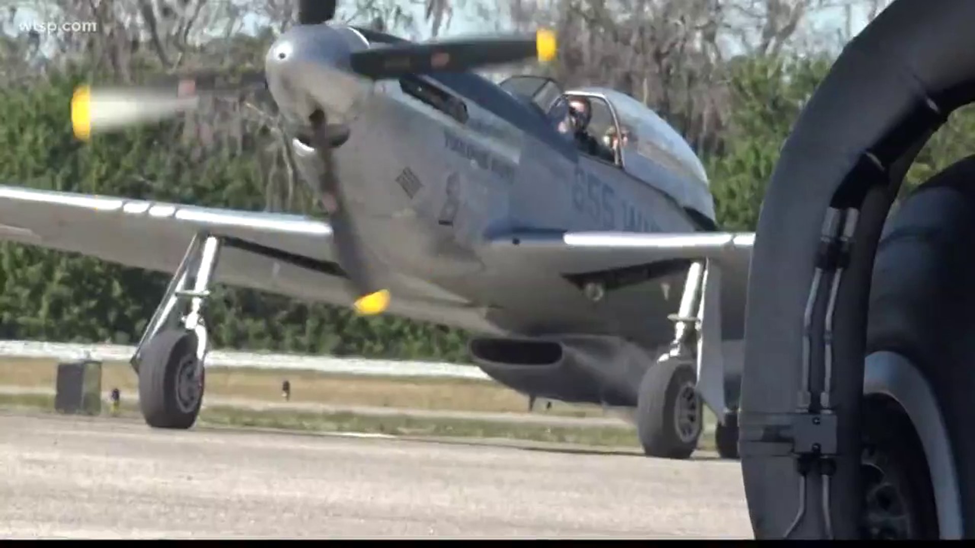 WWII pilot reunited with P-51 Mustang he flew in combat - WTSP