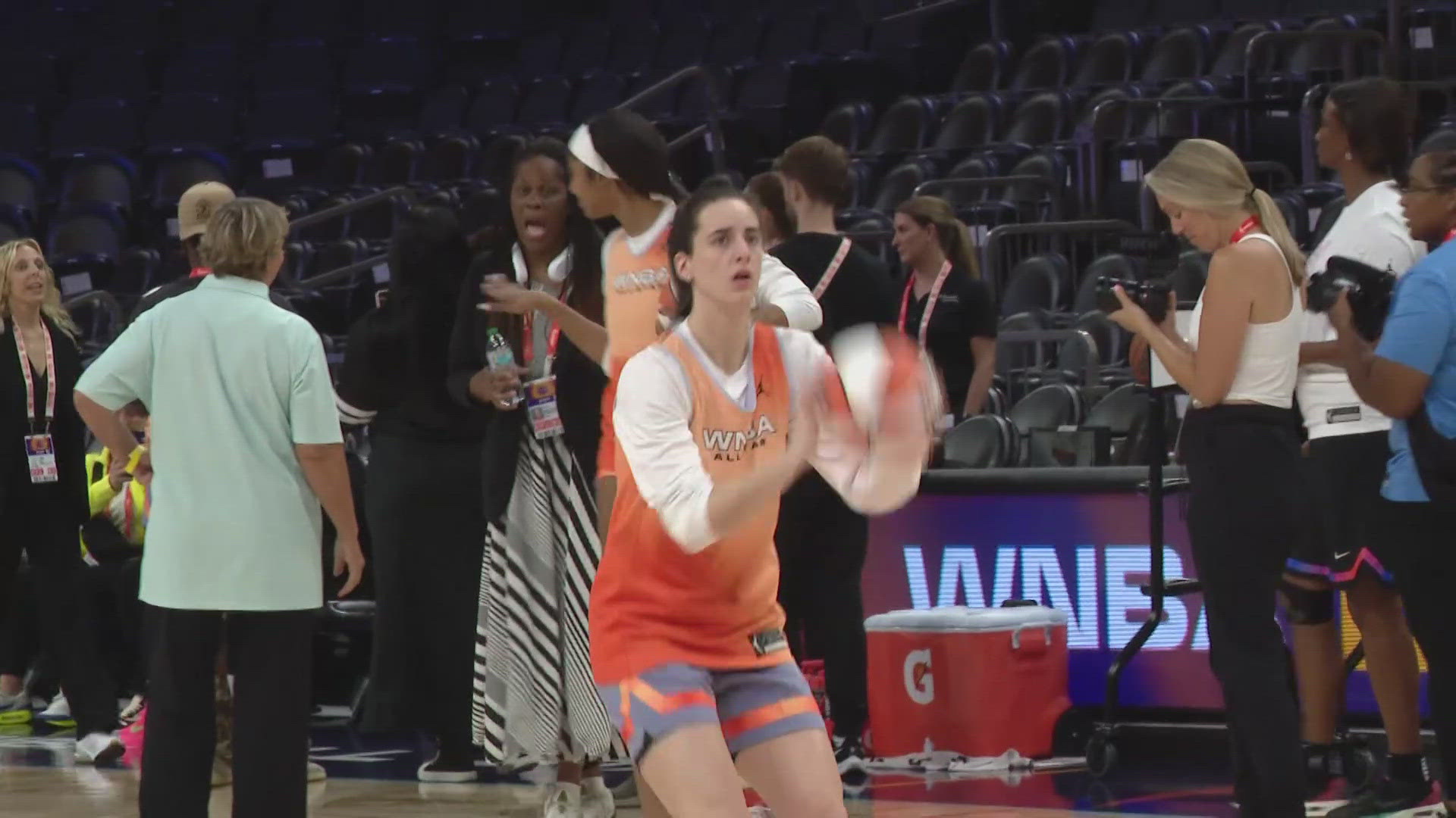 13Sports reporter Dominic Miranda reports from Arizona ahead of the 2024 WNBA All-Star Game.