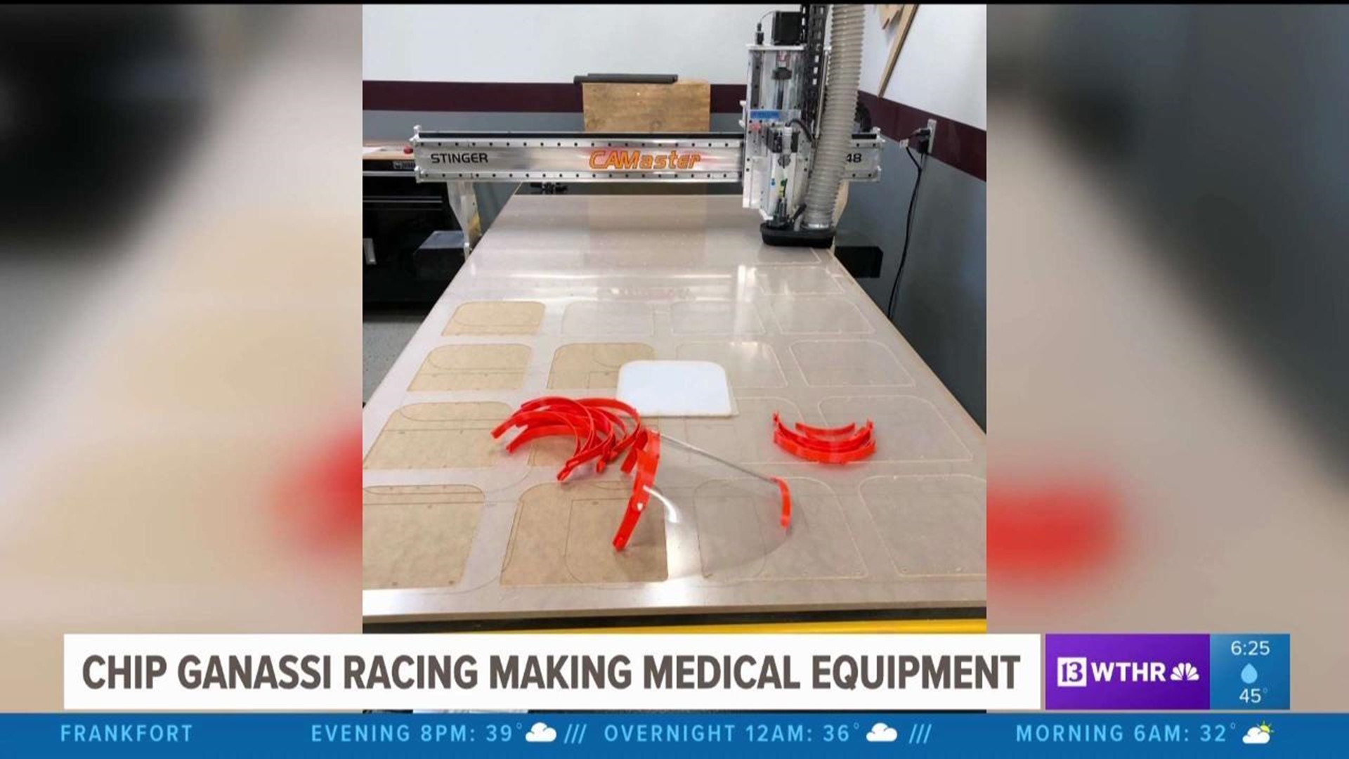 Chip Ganassi Racing making medical equipment