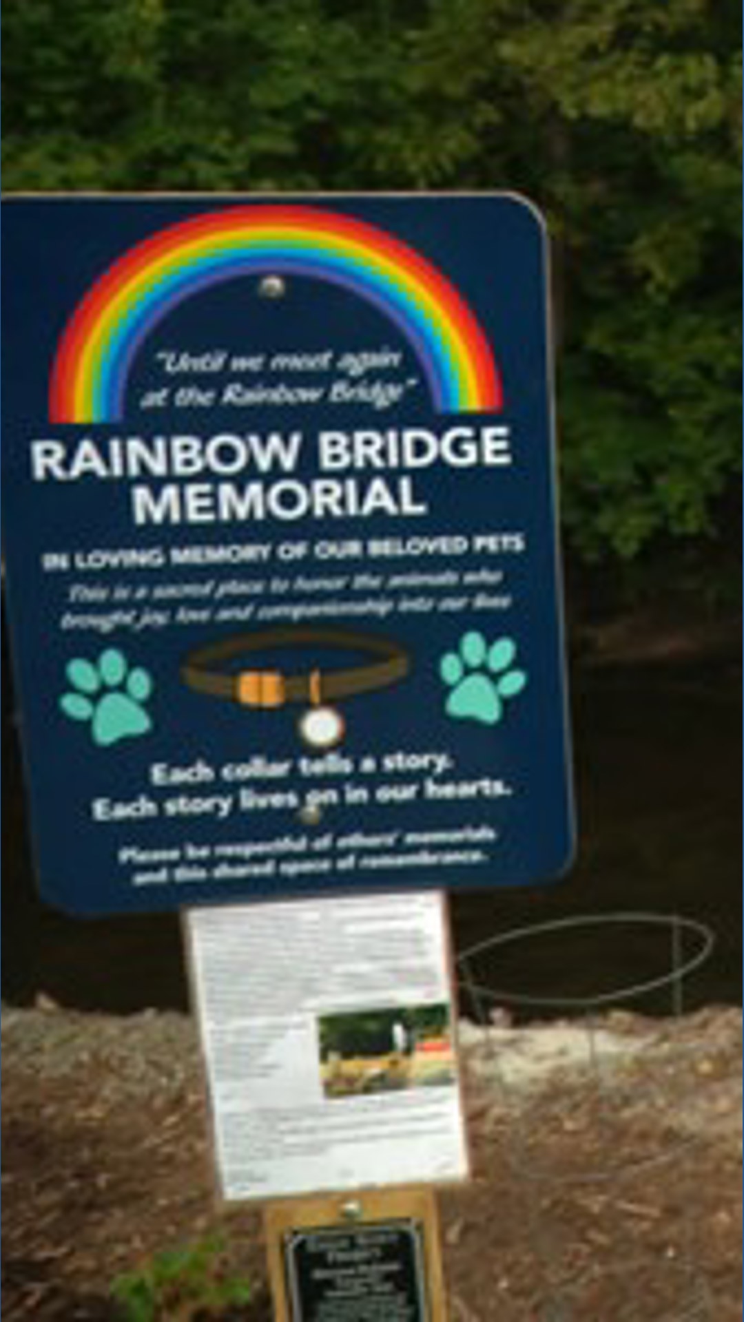 New rainbow bridge in Greenwood honors pets who passed away | wthr.com