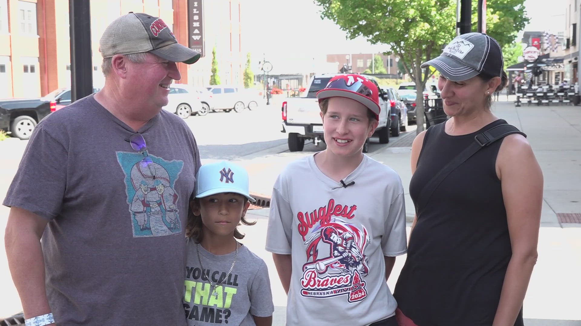 Fans flocked to town from all across North American ahead of Sunday's race.