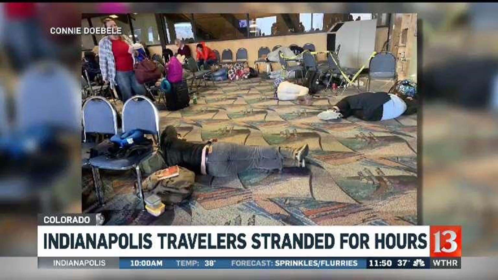 Indy to Denver passengers stranded for hours