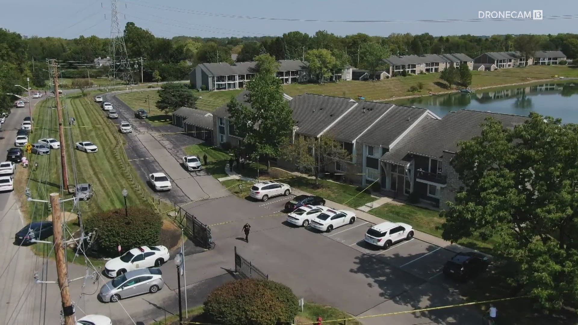 Police say Officer Michelle Clegg and Sergeant Evan Meyer responded to a hostage situation at a home near 79th and Keystone.