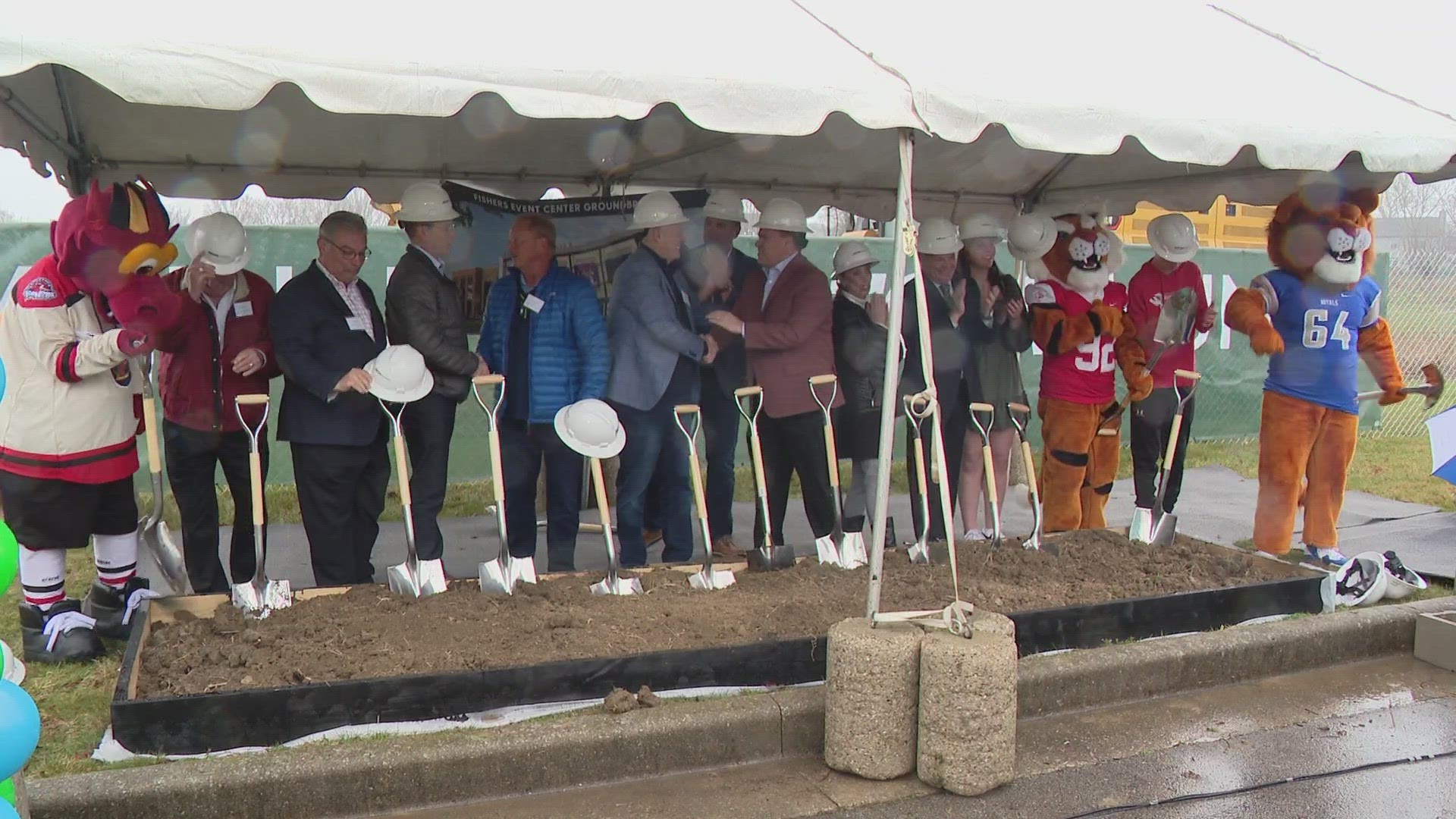Fishers breaks ground on new events center
