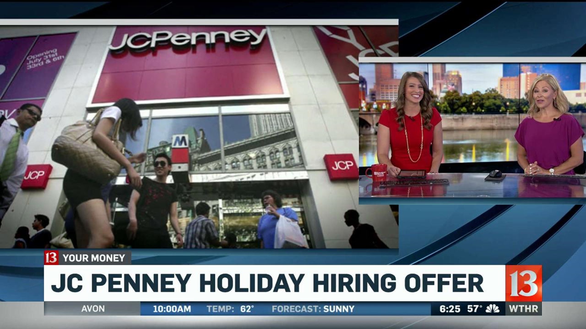 JCPenney holiday hiring offer