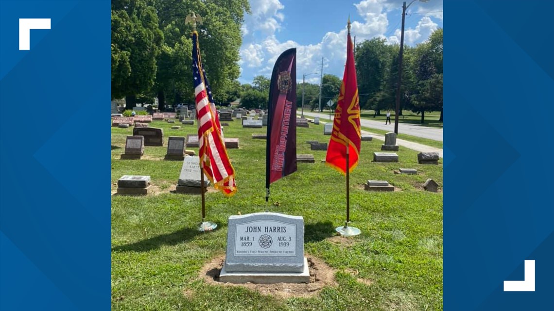 Kokomo's 1st Black firefighter gets headstone 82 years after his death