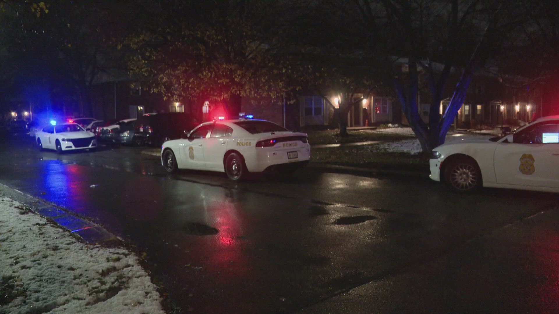 The shooting happened around 8:30 p.m. Thursday near 38th Street and I-465.