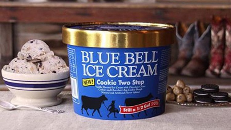 Blue Bell Ice Cream Announces New Flavor Cookie Two Step Wthr Com