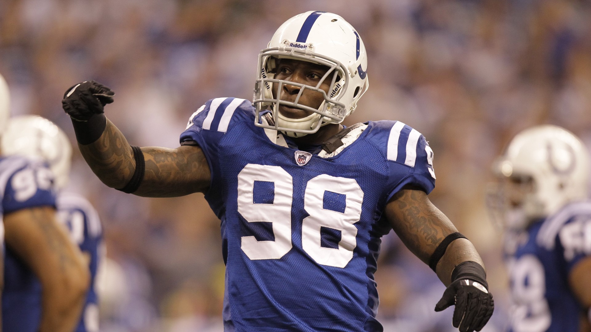 Five Colts are nominated for the 2022 class of the Pro Football Hall of Fame, including first-year eligible defensive star Robert Mathis.