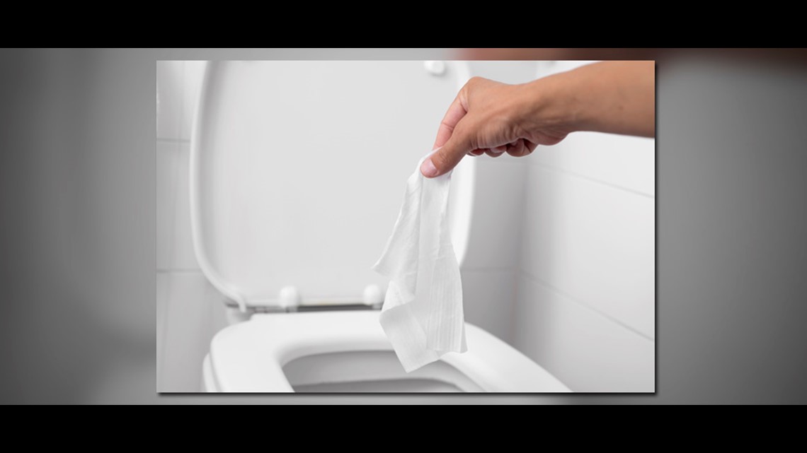 Sewer officials warn against flushing disinfecting wipes down the