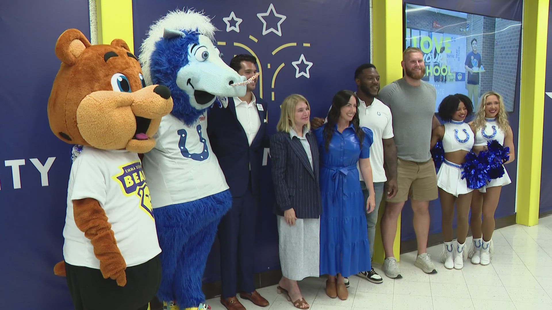 13Sports director Dave Calabro visits Emma Donnan Elementary School on his weekly quest to find some Good News!