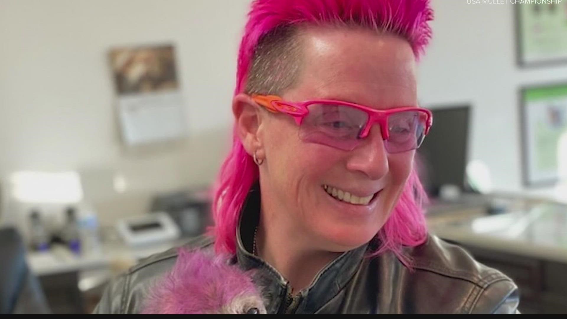 It was a head-to-head competition at the Indiana State Fair on Saturday, when some of the best mullets in the country faced off in the USA Mullet Championships.