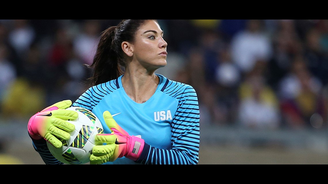 Hope Solo Former Uswnt Goalie Welcomes Twins Son Vittorio And Daughter Lozen Wthr Com