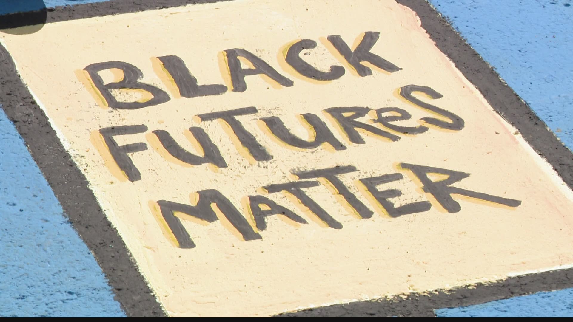 The Indianapolis Art Center is now displaying a new Black Lives Matter exhibit.