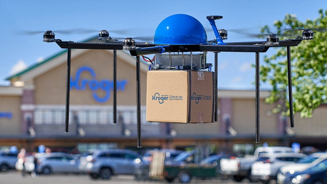 Kroger experiments with drone delivery in Ohio - Vimarsana News