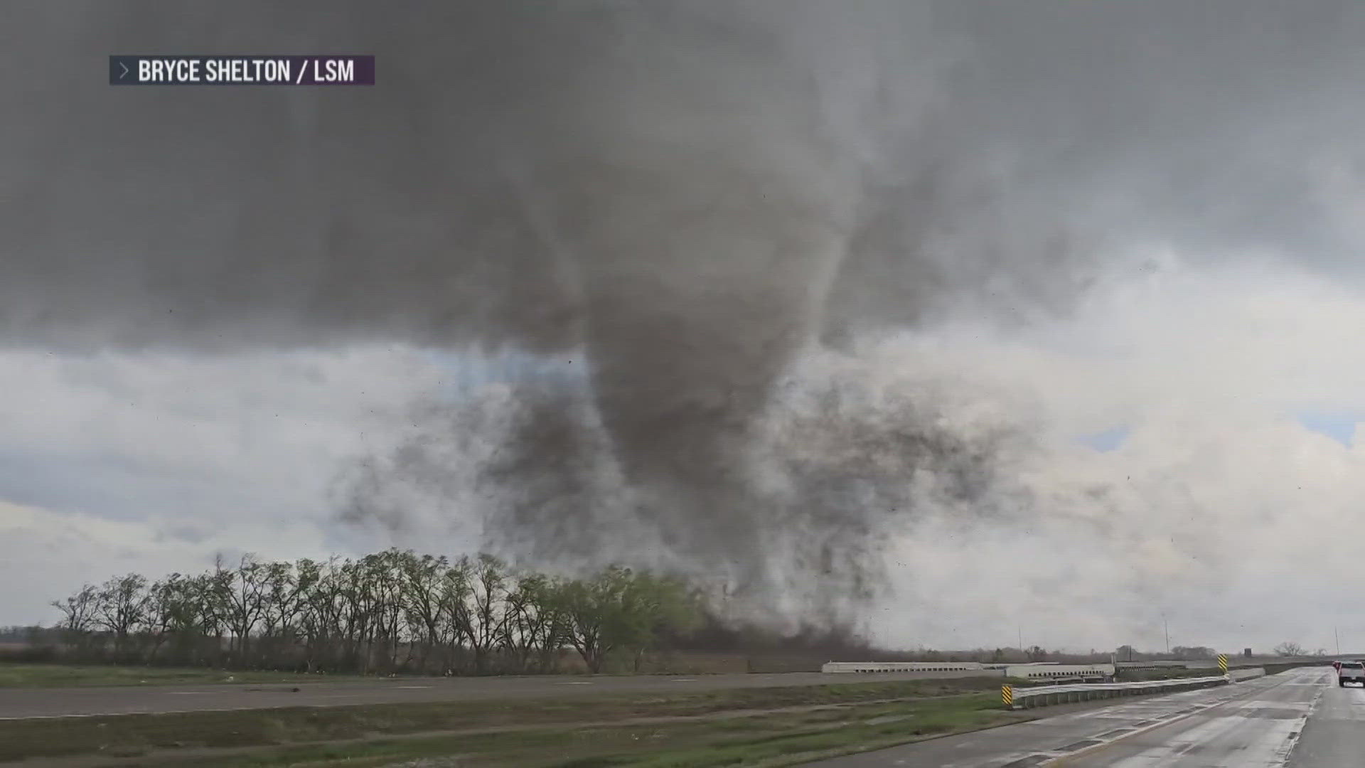 There were over a dozen tornadoes reported across Nebraska.