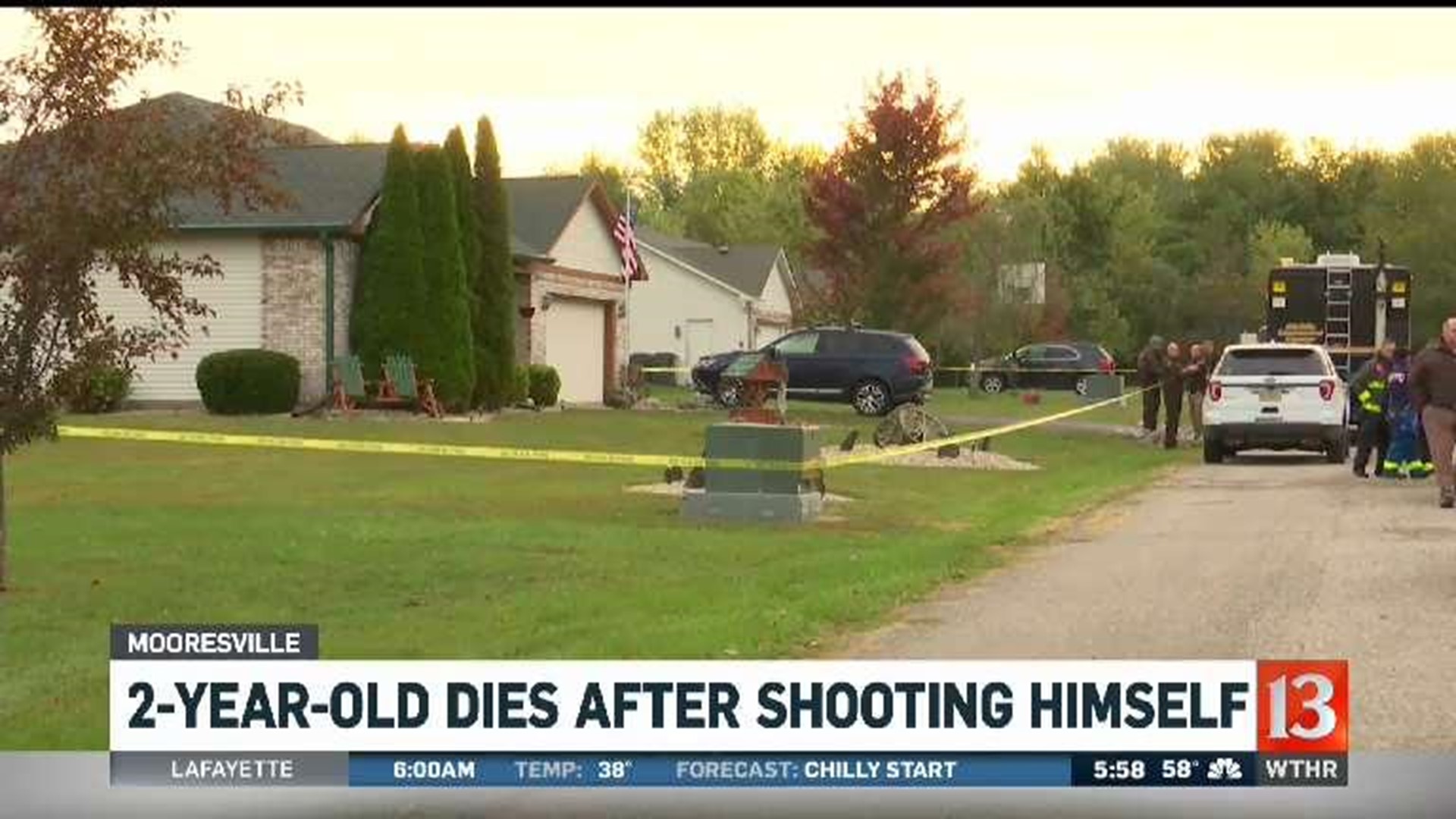 Toddler fatally shoots self