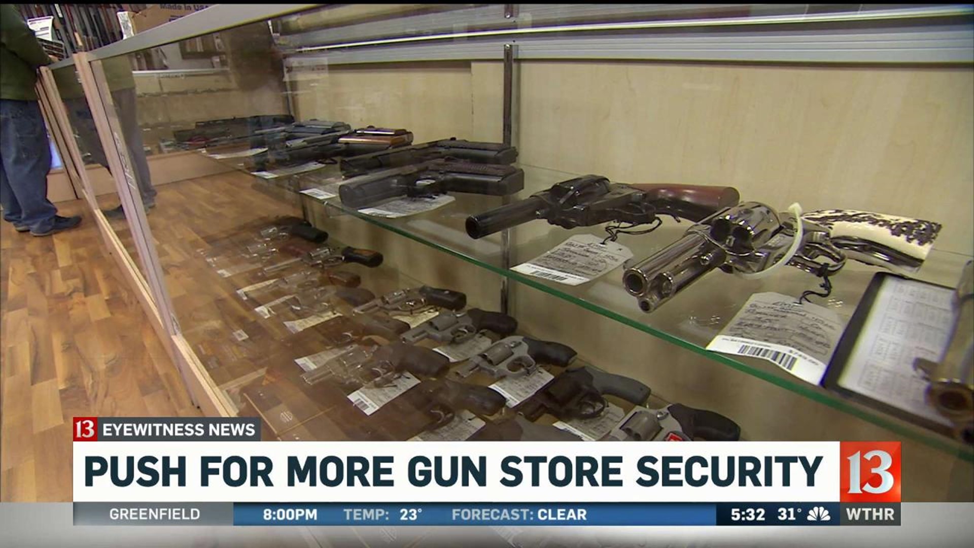 Push for more gun store security