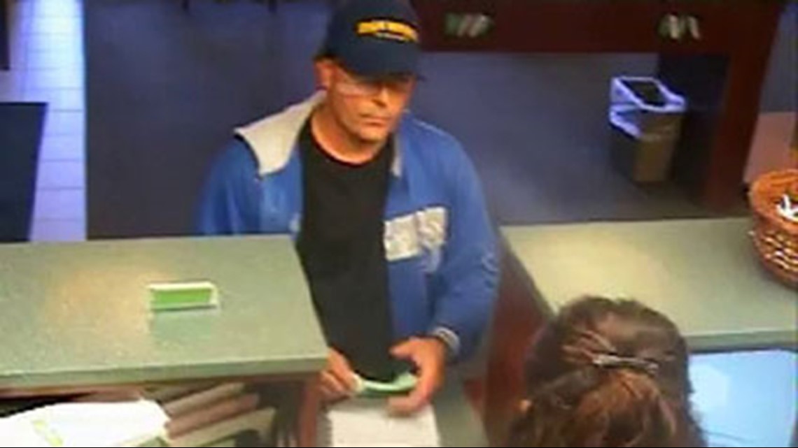 Police seek Greenwood bank robbery suspect