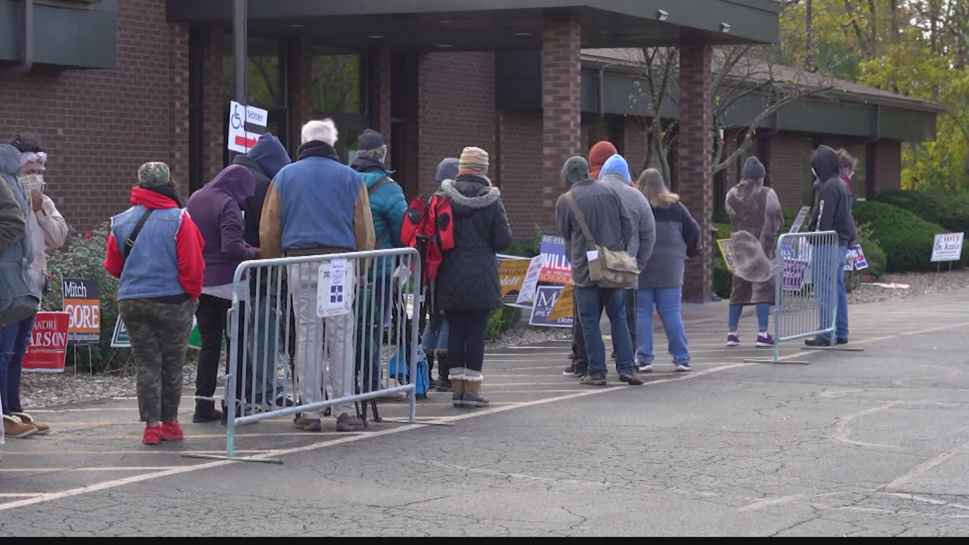 The long lines at polling places tell a large part of the story.