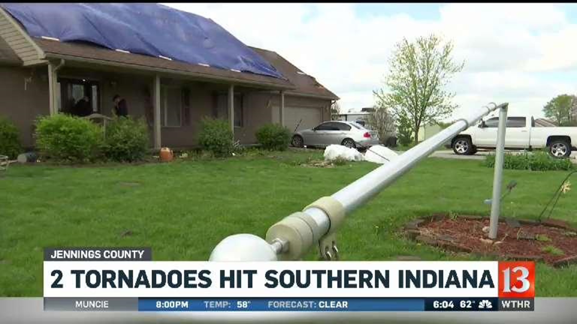 Weather service confirms 2 tornadoes in Jennings County