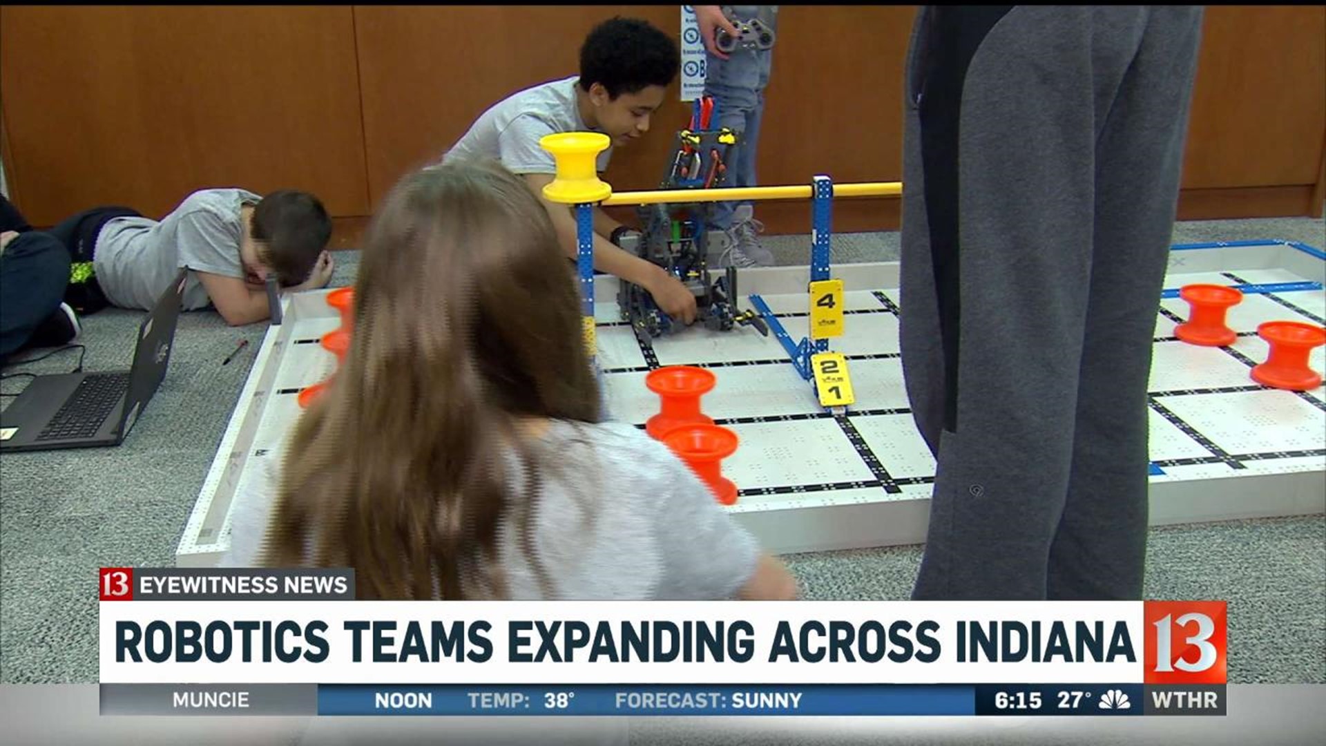 Indiana students learn STEM through robotics