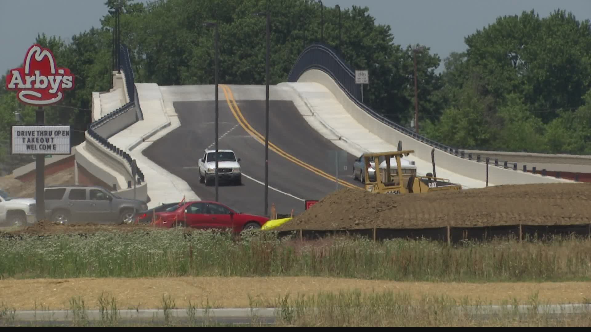 The final section of I-69 connecting Martinsville to Indianapolis is scheduled to be finished by the end of 2024. The first new bridge in that project opened Monday.