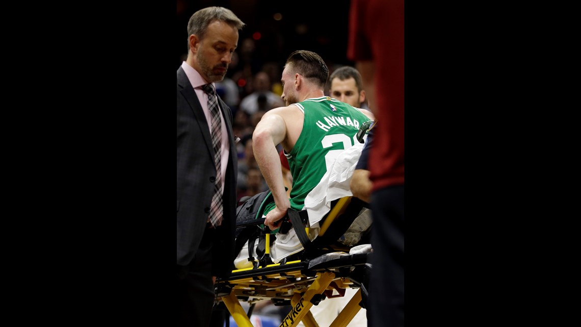 Celtics' Hayward working way back from gruesome leg injury