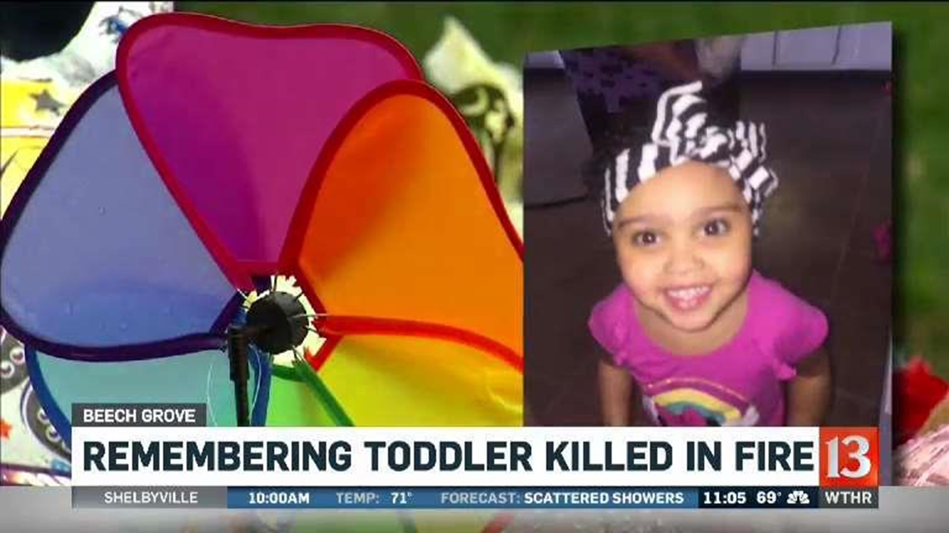 Family, community gather to remember 2 year old who died in house fire ...