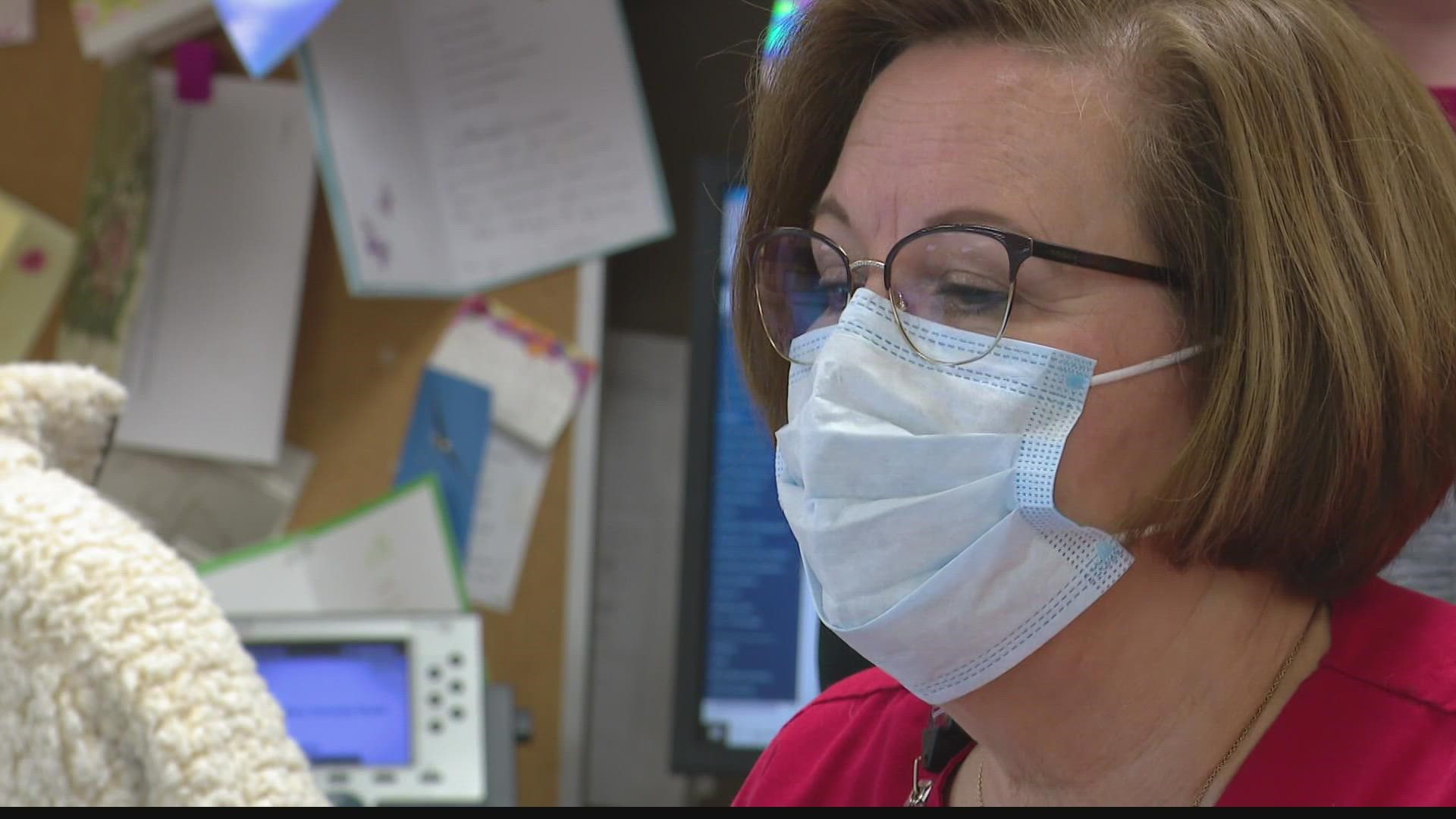 It’s a second shot at life for Sandy Miller, the team lead at IU Health's Central Indiana Cancer Center, after she ditched her corporate career 16 years ago.