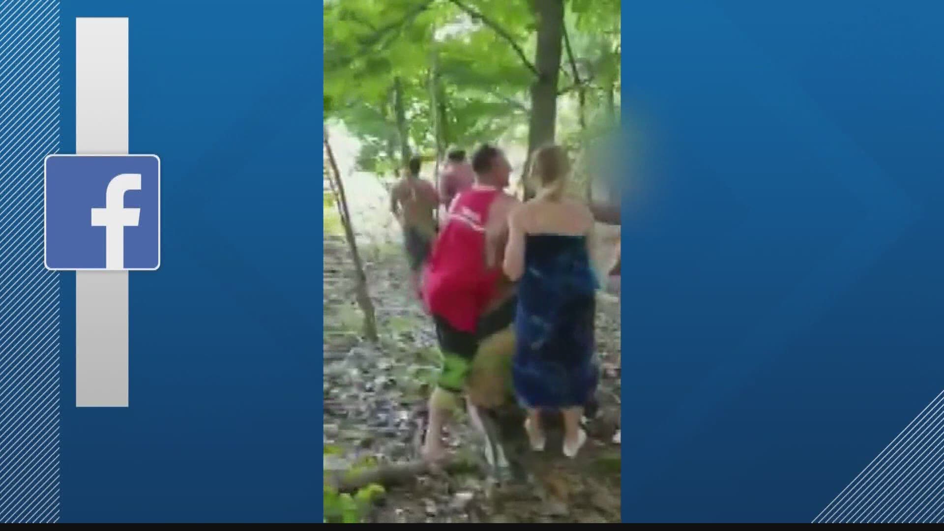 The Monroe County prosecutor is looking over possible charges from an alleged assault caught on video at Lake Monroe.