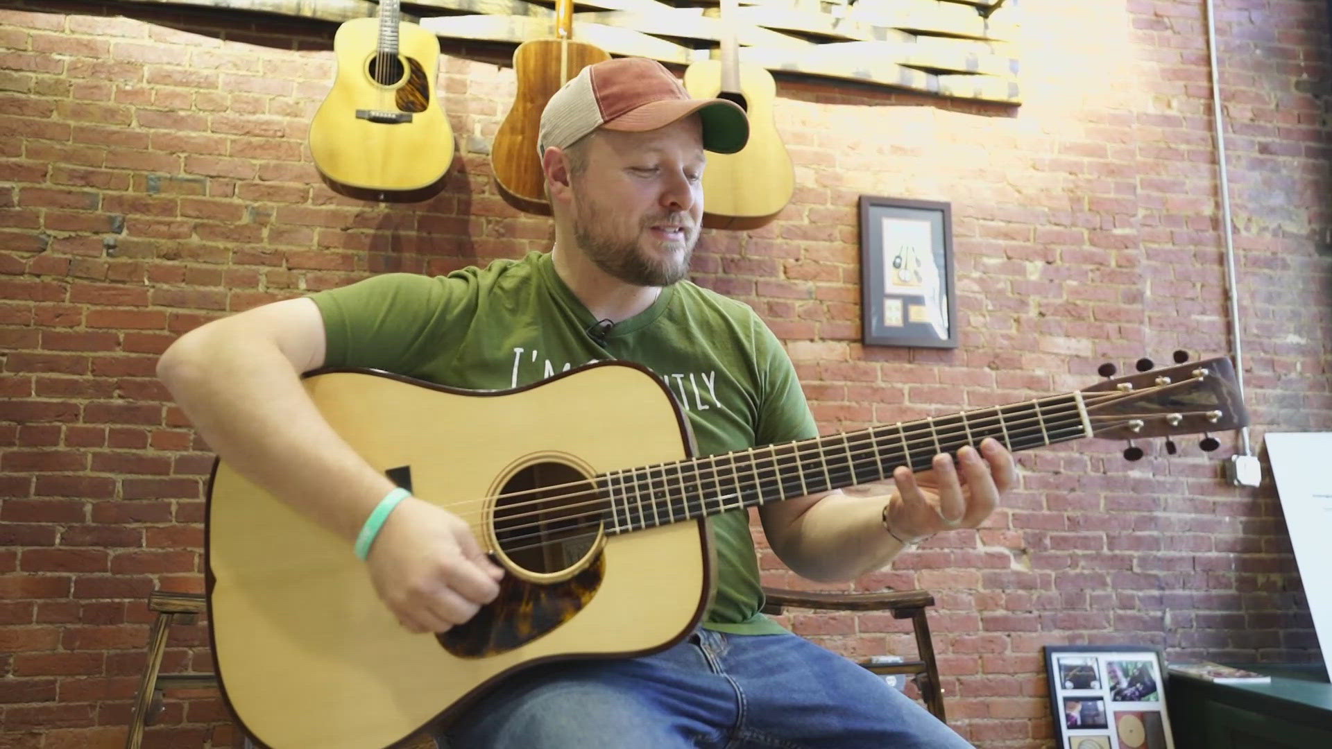 Rick Faris' offices and guitar shop are housed at the former Bluegrass Hall of Fame in downtown Owensboro.