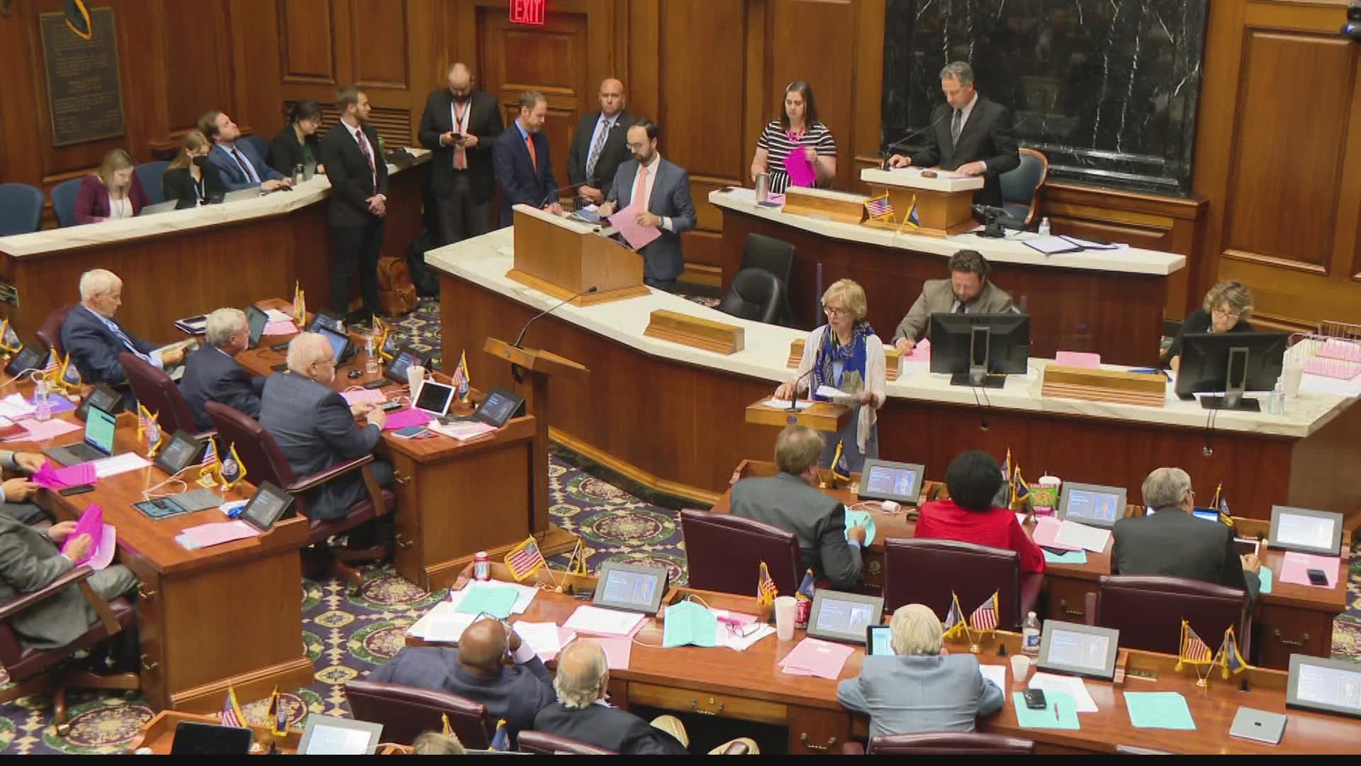The Indiana House is expected decide whether it moves forward with its version of the abortion ban after passing a version of inflation relief.