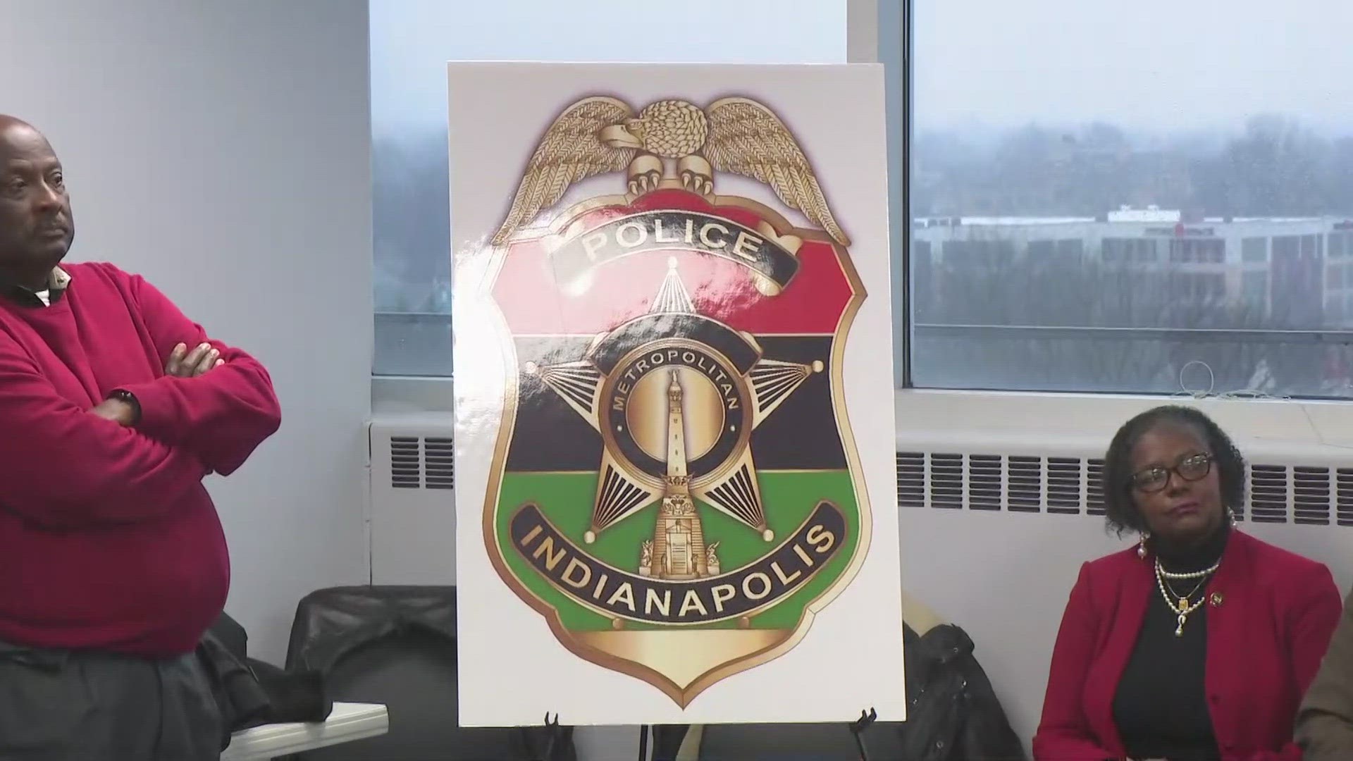 The NAACP tell us Black officers with IMPD created a special badge for officers to wear next month initially approved by the department's leadership.