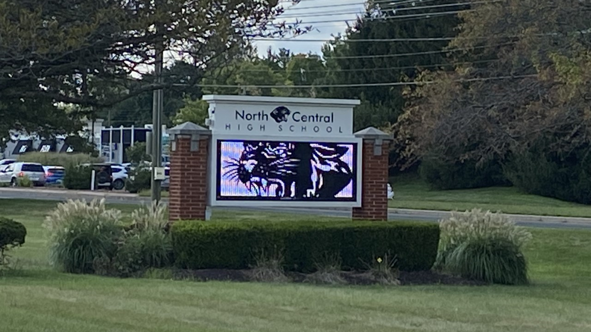 Students at North Central High School demonstrated over what they called safety issues at the school after a student was stabbed.