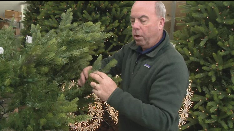 Pat Sullivan shares tips and tricks for setting up artificial Christmas trees