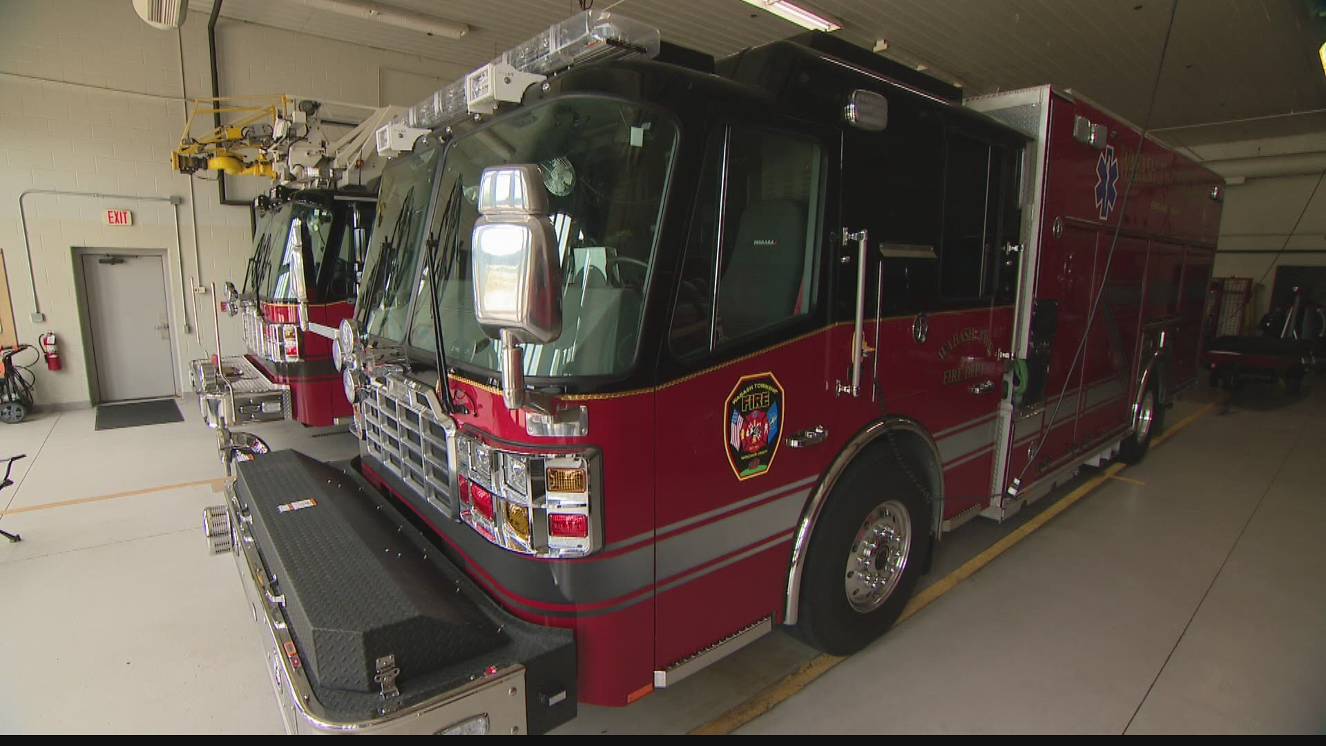 A township trustee plans to terminate three full-time firefighters. The township board says she's not considering their solutions.