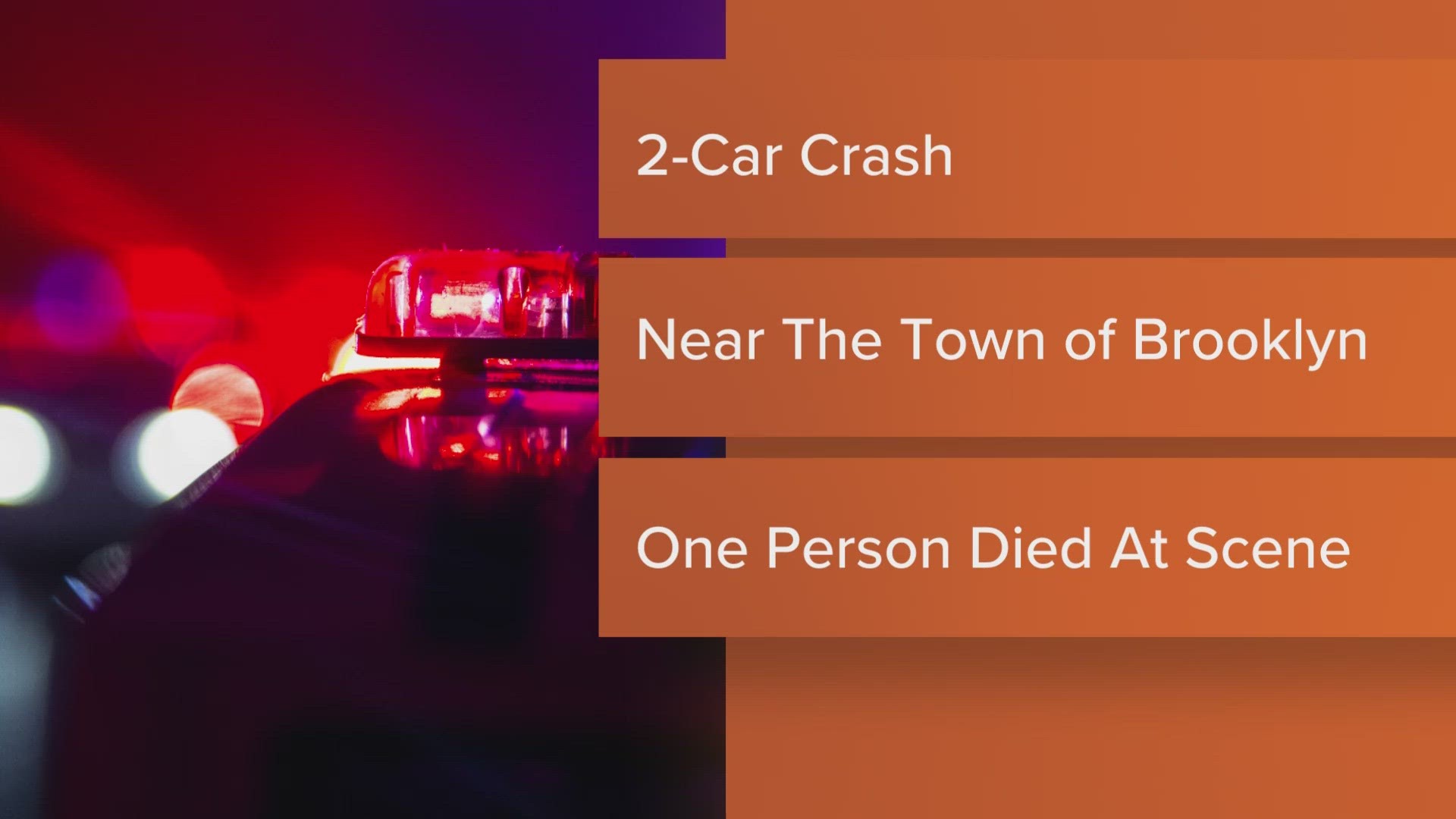 The crash happened Wednesday around 9:30 a.m. at the intersection of North Old State Road 67 and Observatory Road.