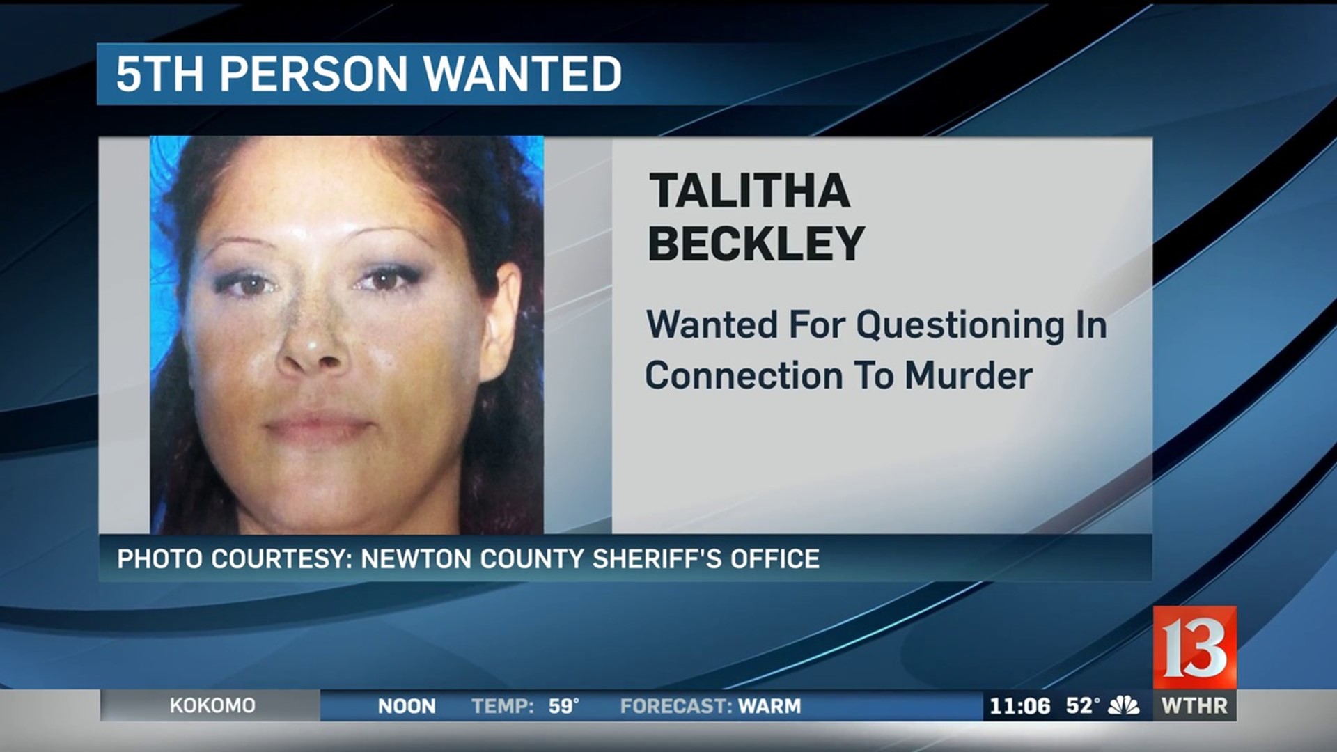 Police looking for 5th suspect in W. Lafayette mom death