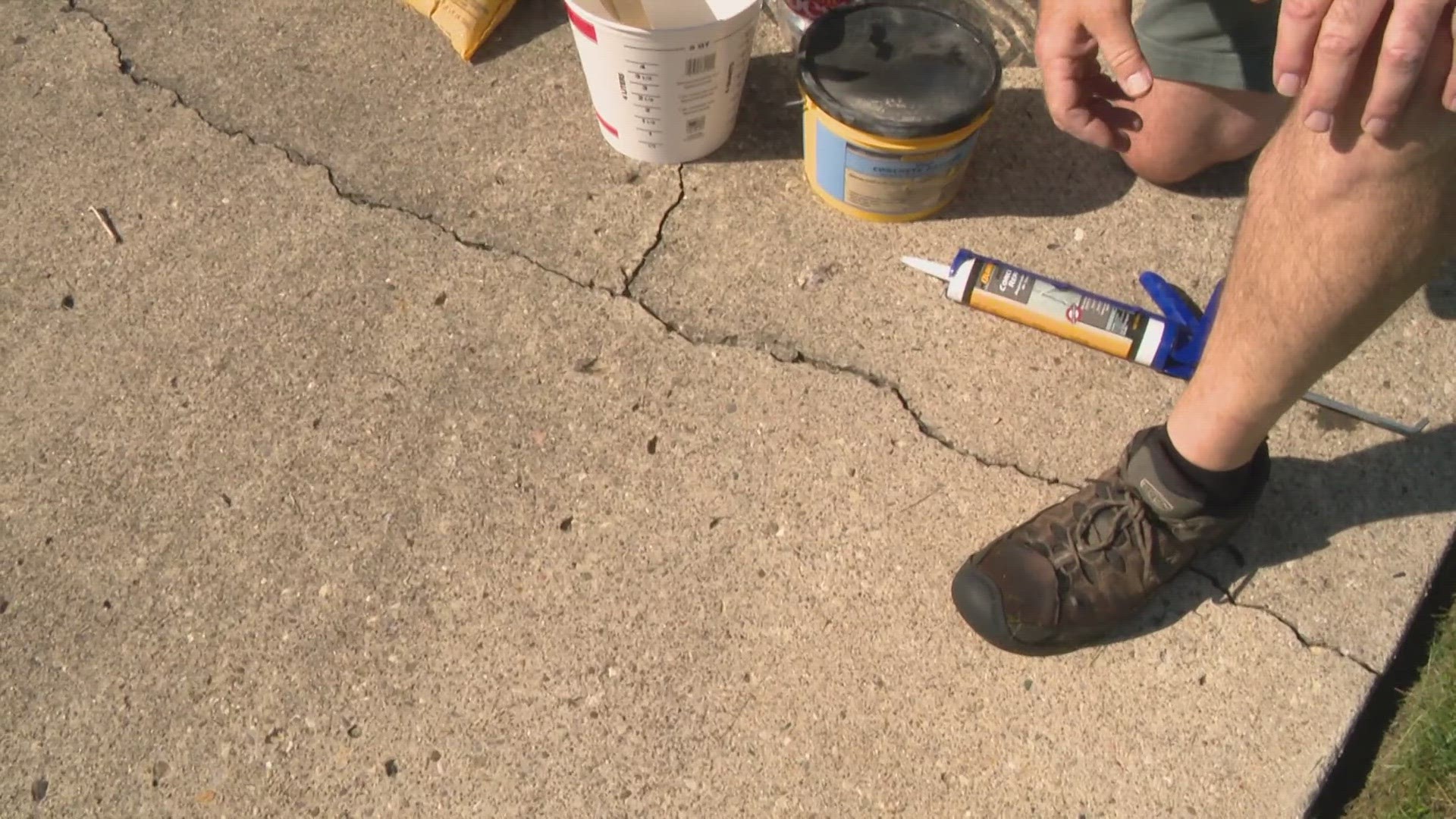 Pat Sullivan has tips on fixing your driveway and sidewalk